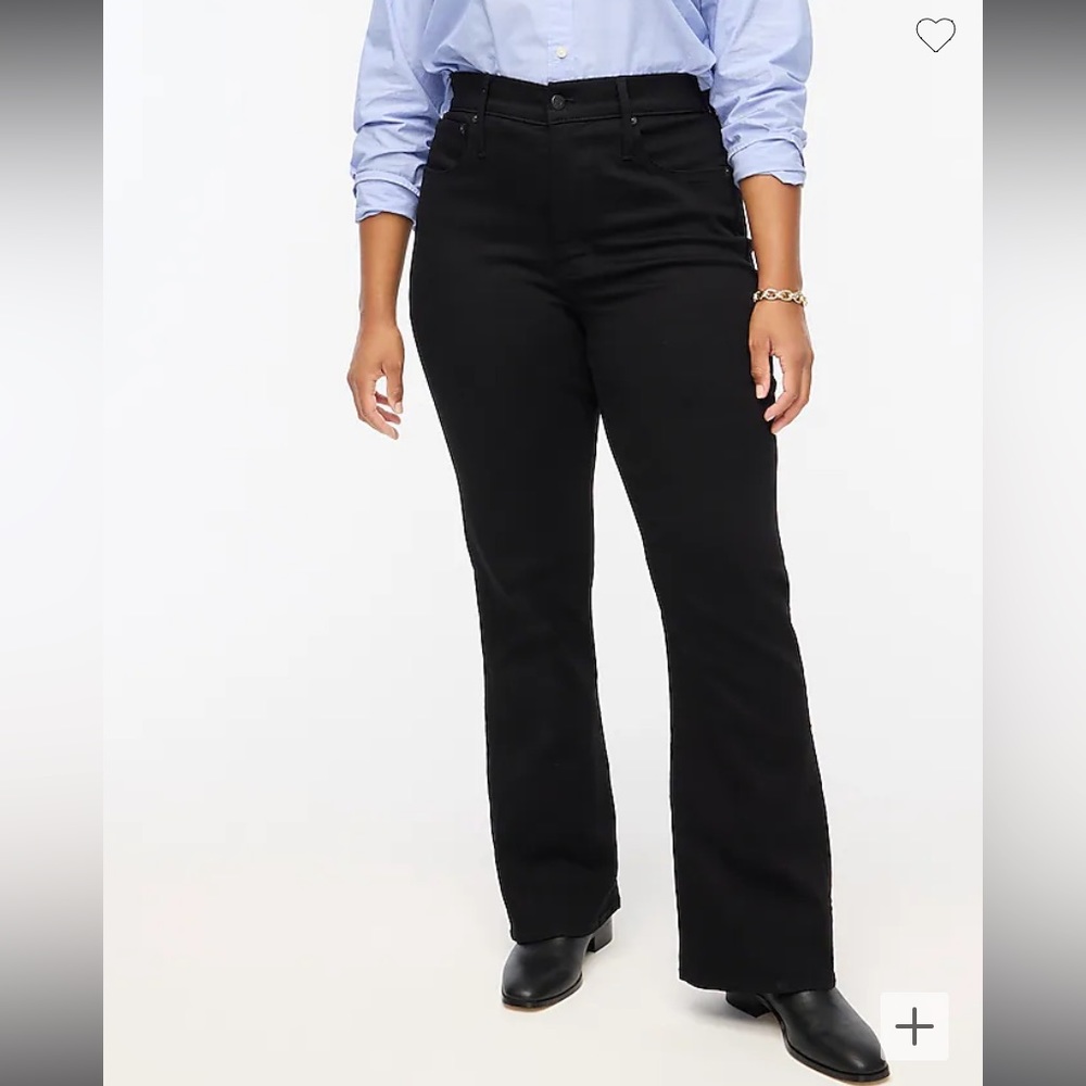 J.Crew Factory The Petites Bootcut jean in all-day stretch Midnight Wash NWT 32P